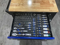 Metallo xxl meta-7hs6g-wood roof gereedschapswagen - afbeelding 17 van  64