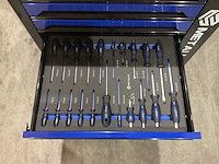 Metallo xxl meta-7hs6g-wood roof gereedschapswagen - afbeelding 4 van  64