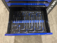 Metallo xxl meta-7hs6g-wood roof gereedschapswagen - afbeelding 20 van  64