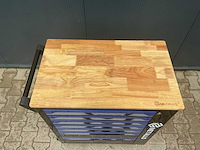 Metallo xxl meta-7hs6g-wood roof gereedschapswagen - afbeelding 27 van  64