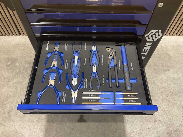 Metallo xxl meta-7hs6g-wood roof gereedschapswagen - afbeelding 52 van  64