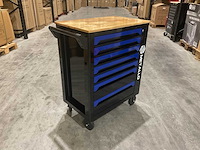 Metallo xxl meta-7hs6g-wood roof gereedschapswagen - afbeelding 12 van  64