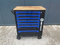 Metallo xxl meta-7hs6g-wood roof gereedschapswagen - afbeelding 18 van  55