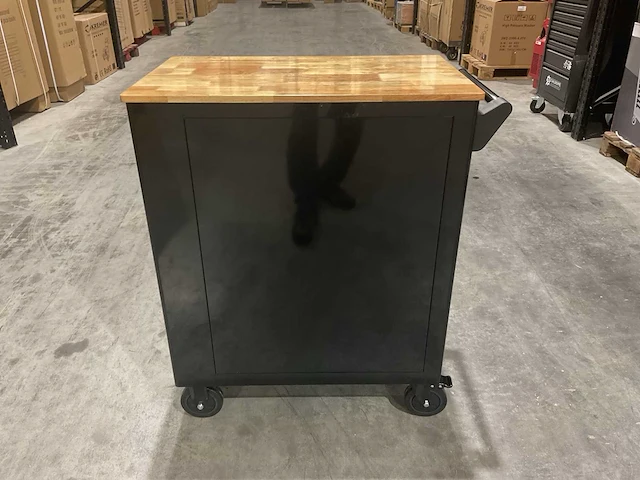 Metallo xxl meta-7hs6g-wood roof gereedschapswagen - afbeelding 2 van  64