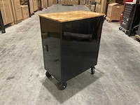 Metallo xxl meta-7hs6g-wood roof gereedschapswagen - afbeelding 3 van  64