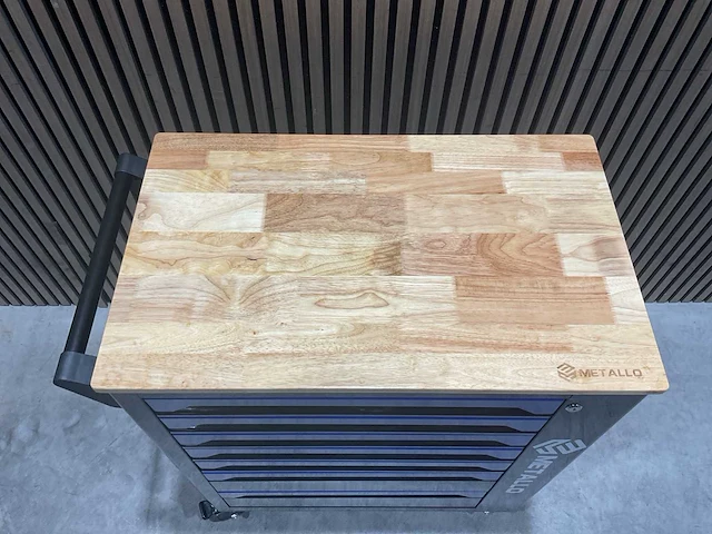 Metallo xxl meta-7hs6g-wood roof gereedschapswagen - afbeelding 44 van  64