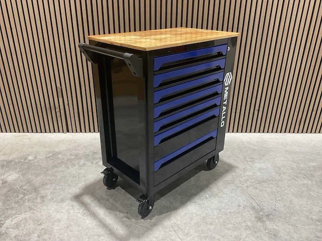 Metallo xxl meta-7hs6g-wood roof gereedschapswagen - afbeelding 53 van  64