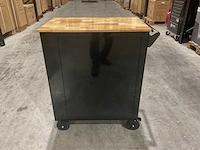 Metallo xxl meta-7hs6g-wood roof gereedschapswagen - afbeelding 2 van  64