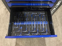 Metallo xxl meta-7hs6g-wood roof gereedschapswagen - afbeelding 13 van  64