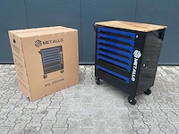 Metallo xxl meta-7hs6g-wood roof gereedschapswagen - afbeelding 16 van  64