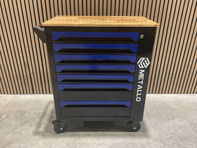 Metallo xxl meta-7hs6g-wood roof gereedschapswagen - afbeelding 42 van  64