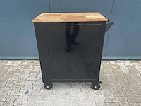 Metallo xxl meta-7hs6g-wood roof gereedschapswagen - afbeelding 23 van  48