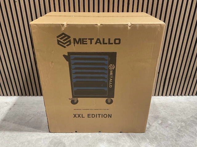 Metallo xxl meta-7hs6g-wood roof gereedschapswagen - afbeelding 29 van  48