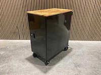 Metallo xxl meta-7hs6g-wood roof gereedschapswagen - afbeelding 45 van  48
