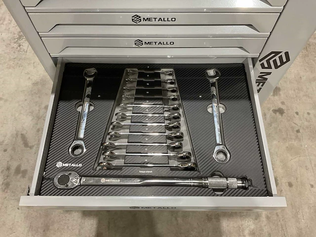 Metallo xxxl edition meta-10hs10g gereedschapswagen - afbeelding 8 van  26