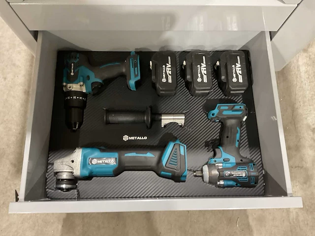 Metallo xxxl edition meta-10hs10g gereedschapswagen - afbeelding 14 van  26