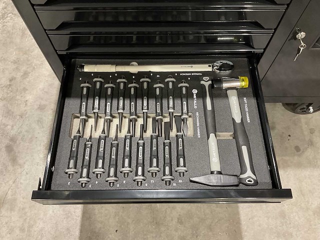 Metallo xxxl-edition meta-7hs7g-b gereedschapswagen - afbeelding 4 van  64