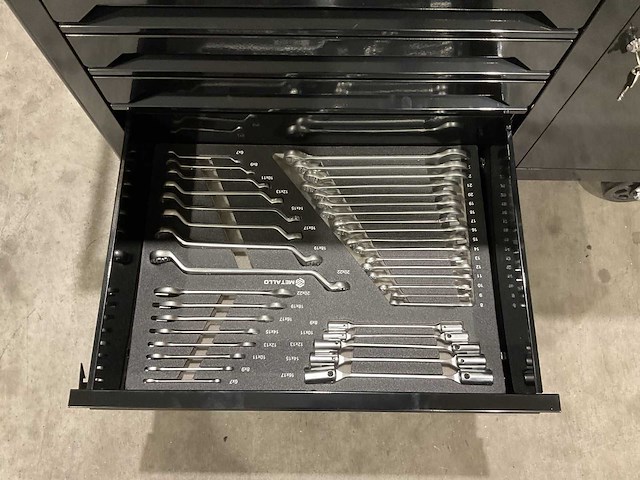 Metallo xxxl-edition meta-7hs7g-b gereedschapswagen - afbeelding 5 van  64