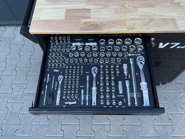 Metallo xxxl-edition meta-7hs7g-b gereedschapswagen - afbeelding 21 van  64