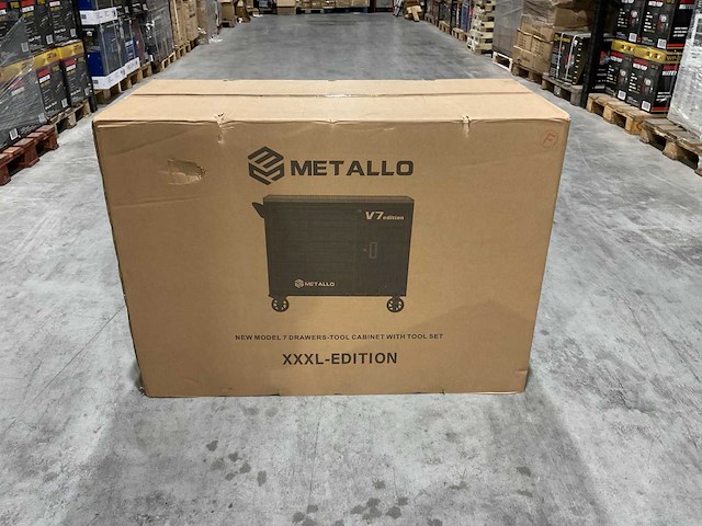 Metallo xxxl-edition meta-7hs7g-b gereedschapswagen - afbeelding 12 van  64