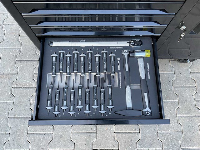 Metallo xxxl-edition meta-7hs7g-b gereedschapswagen - afbeelding 27 van  64