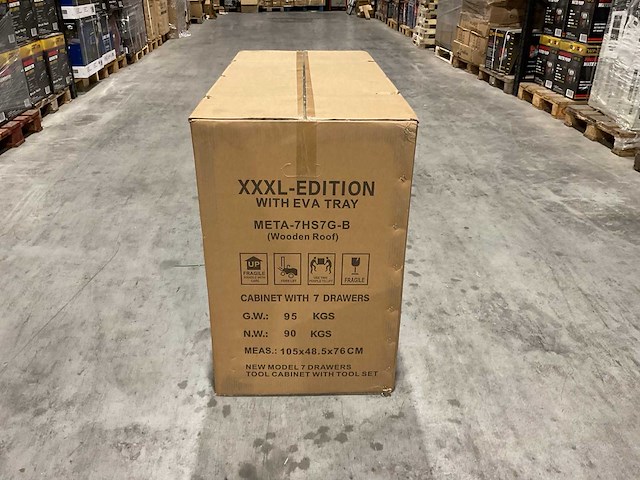 Metallo xxxl-edition meta-7hs7g-b gereedschapswagen - afbeelding 23 van  64