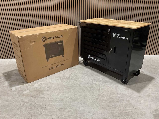 Metallo xxxl-edition meta-7hs7g-b gereedschapswagen - afbeelding 38 van  64
