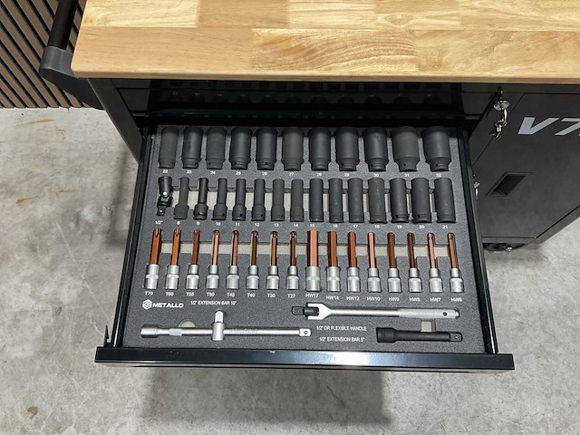 Metallo xxxl-edition meta-7hs7g-b gereedschapswagen - afbeelding 44 van  64