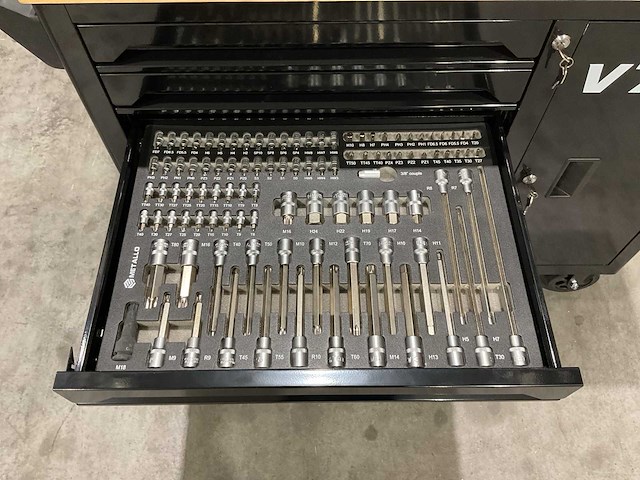 Metallo xxxl-edition meta-7hs7g-b gereedschapswagen - afbeelding 64 van  64