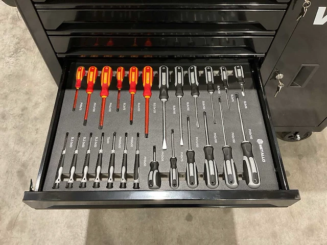 Metallo xxxl-edition meta-7hs7g-b gereedschapswagen - afbeelding 2 van  64