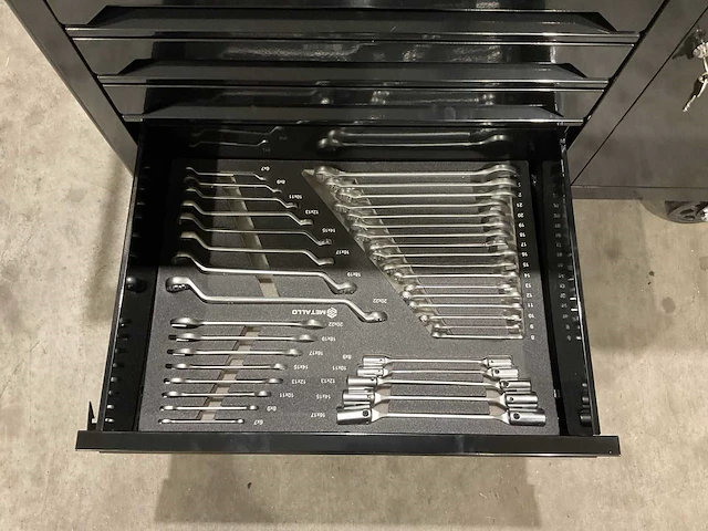 Metallo xxxl-edition meta-7hs7g-b gereedschapswagen - afbeelding 5 van  64