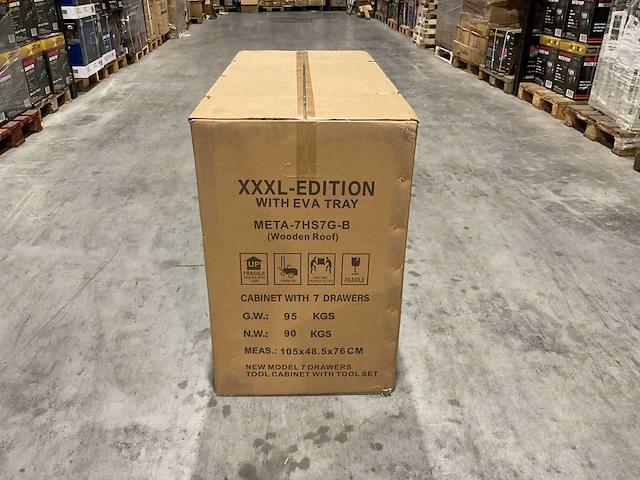 Metallo xxxl-edition meta-7hs7g-b gereedschapswagen - afbeelding 23 van  64