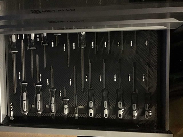 Metallo xxxl gereedschapswagen - afbeelding 12 van  16