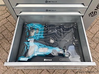 Metallo xxxl hand- en accu-gereedschap gereedschapswagen - afbeelding 7 van  11