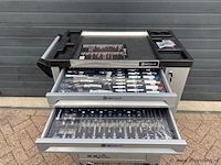 Metallo xxxl hand- en accu-gereedschap gereedschapswagen - afbeelding 3 van  11