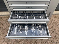 Metallo xxxl hand- en accu-gereedschap gereedschapswagen - afbeelding 7 van  11