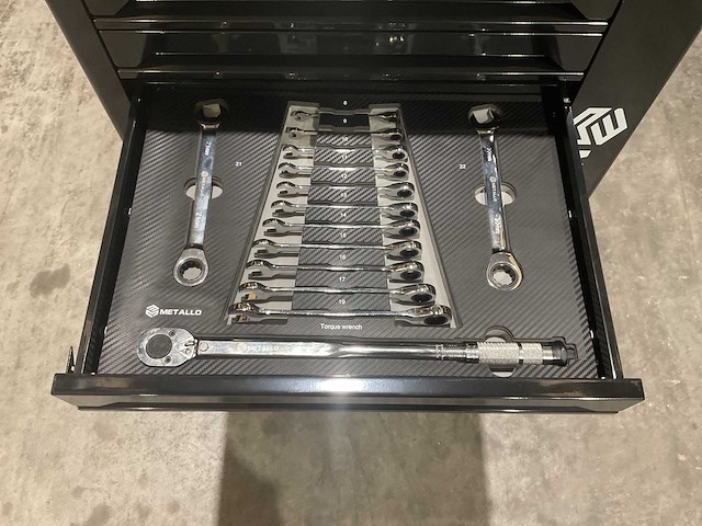 Metallo xxxl meta-10hs10g gereedschapswagen - afbeelding 2 van  79