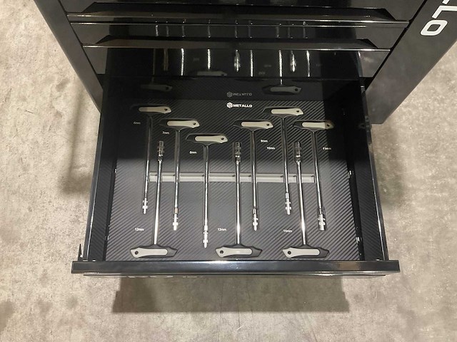 Metallo xxxl meta-10hs10g gereedschapswagen - afbeelding 8 van  79