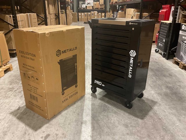 Metallo xxxl meta-10hs10g gereedschapswagen - afbeelding 12 van  79