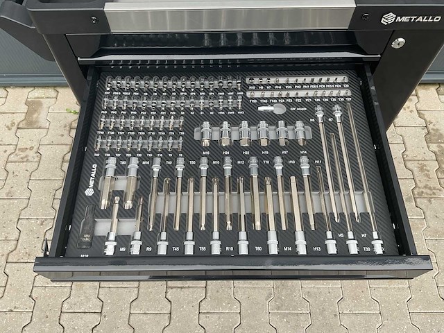 Metallo xxxl meta-10hs10g gereedschapswagen - afbeelding 27 van  79