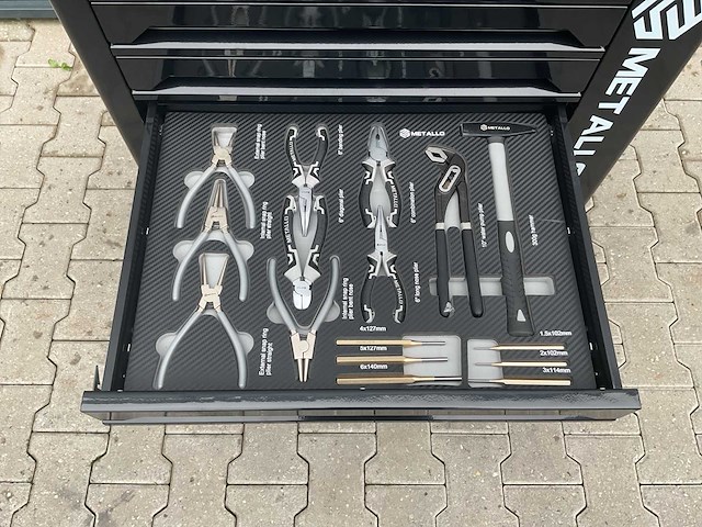 Metallo xxxl meta-10hs10g gereedschapswagen - afbeelding 32 van  79