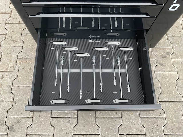 Metallo xxxl meta-10hs10g gereedschapswagen - afbeelding 36 van  79