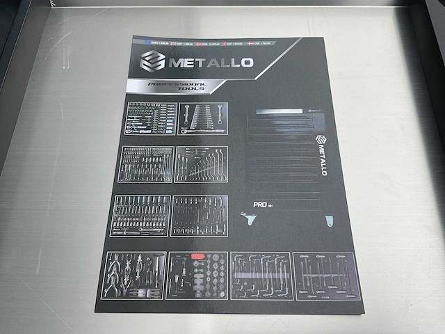 Metallo xxxl meta-10hs10g gereedschapswagen - afbeelding 46 van  79