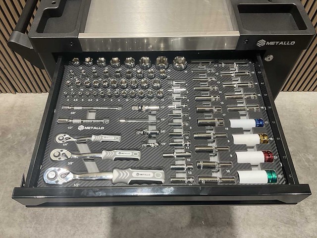 Metallo xxxl meta-10hs10g gereedschapswagen - afbeelding 55 van  79