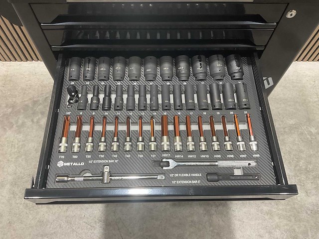 Metallo xxxl meta-10hs10g gereedschapswagen - afbeelding 58 van  79