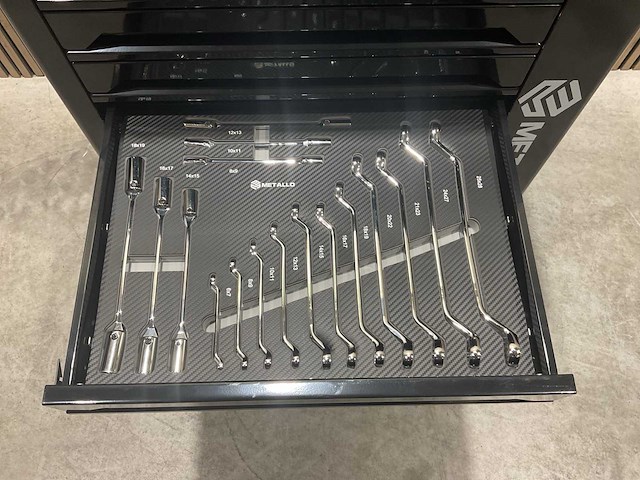 Metallo xxxl meta-10hs10g gereedschapswagen - afbeelding 60 van  79