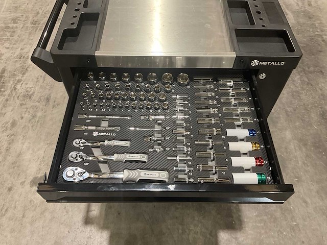 Metallo xxxl meta-10hs10g gereedschapswagen - afbeelding 67 van  79