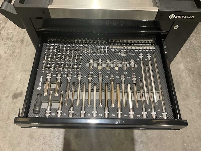 Metallo xxxl meta-10hs10g gereedschapswagen - afbeelding 78 van  79