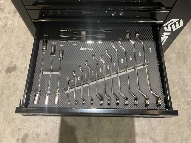 Metallo xxxl meta-10hs10g gereedschapswagen - afbeelding 3 van  40