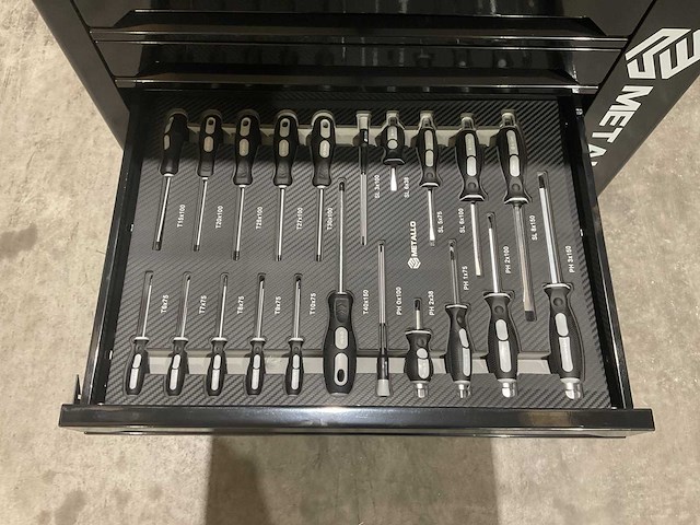 Metallo xxxl meta-10hs10g gereedschapswagen - afbeelding 4 van  40